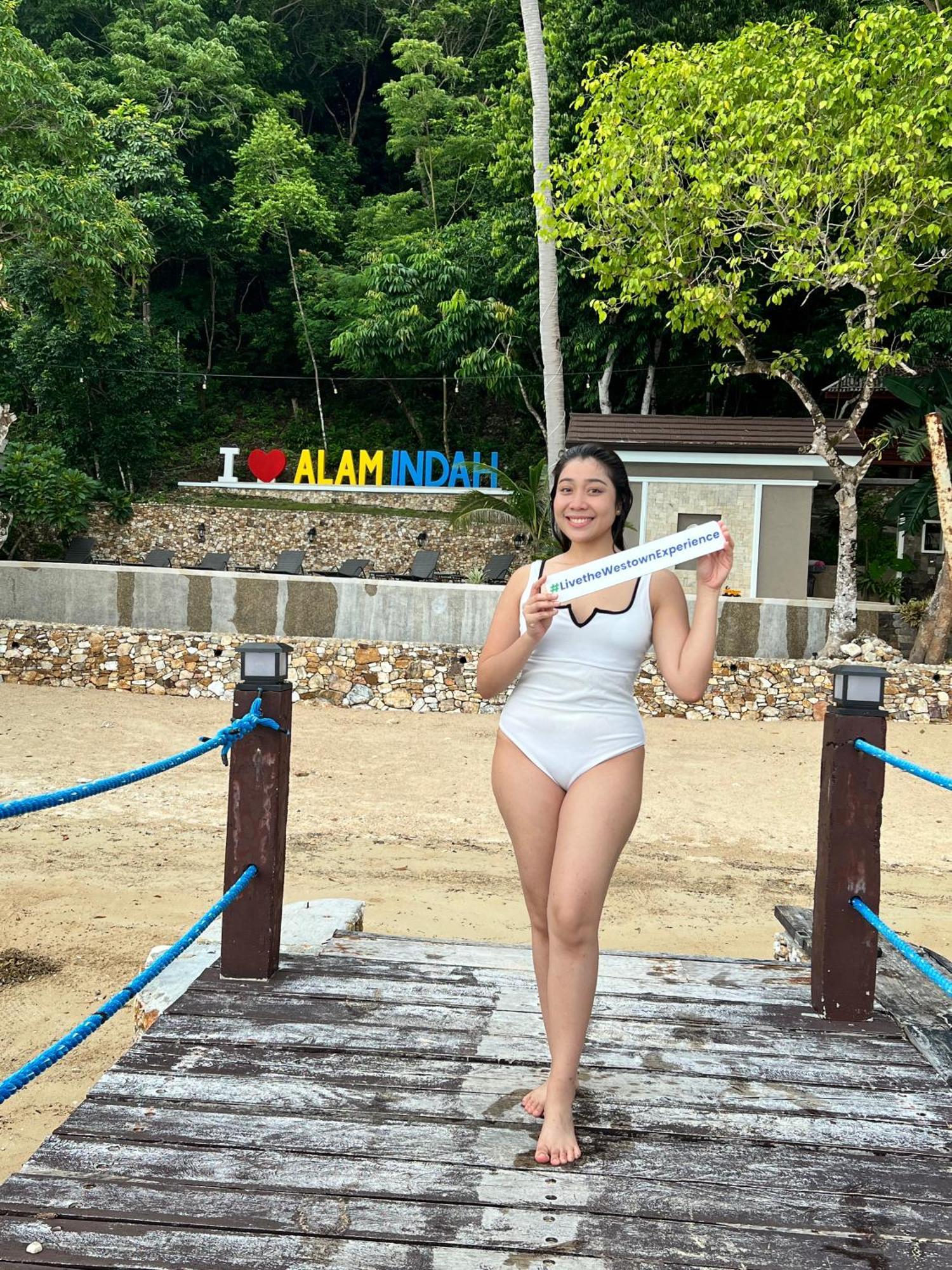Alam Indah Beach Resort バスアンガ エクステリア 写真